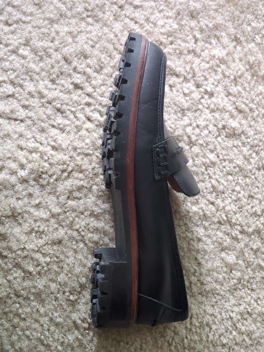 Women's Madewell Corinne Lugsole Loafer Size 7 - Picture 6 of 8